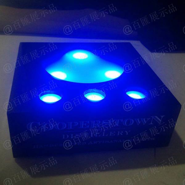 藍光LED燈亞加力膠盒