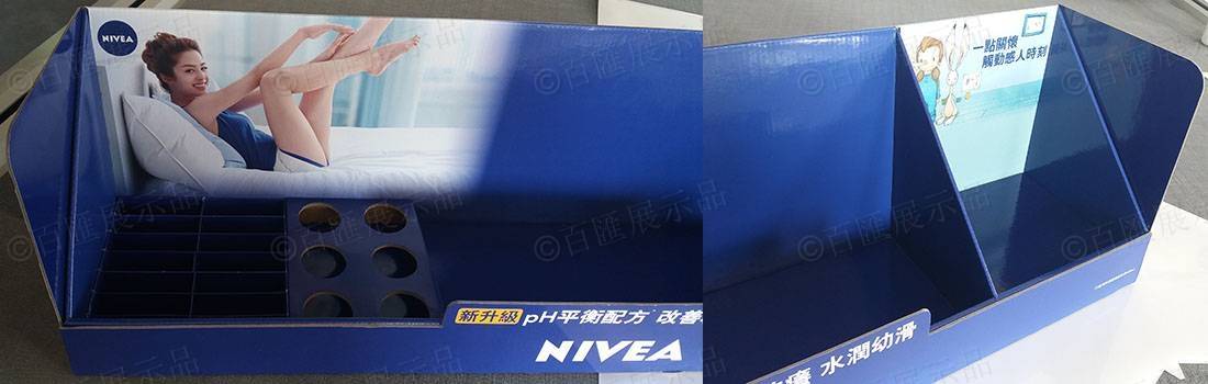 Nivea 妮維雅 POSM 紙製展示架