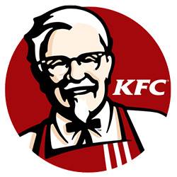 KFC 肯德基活動宣傳出入口排隊三角紙筒